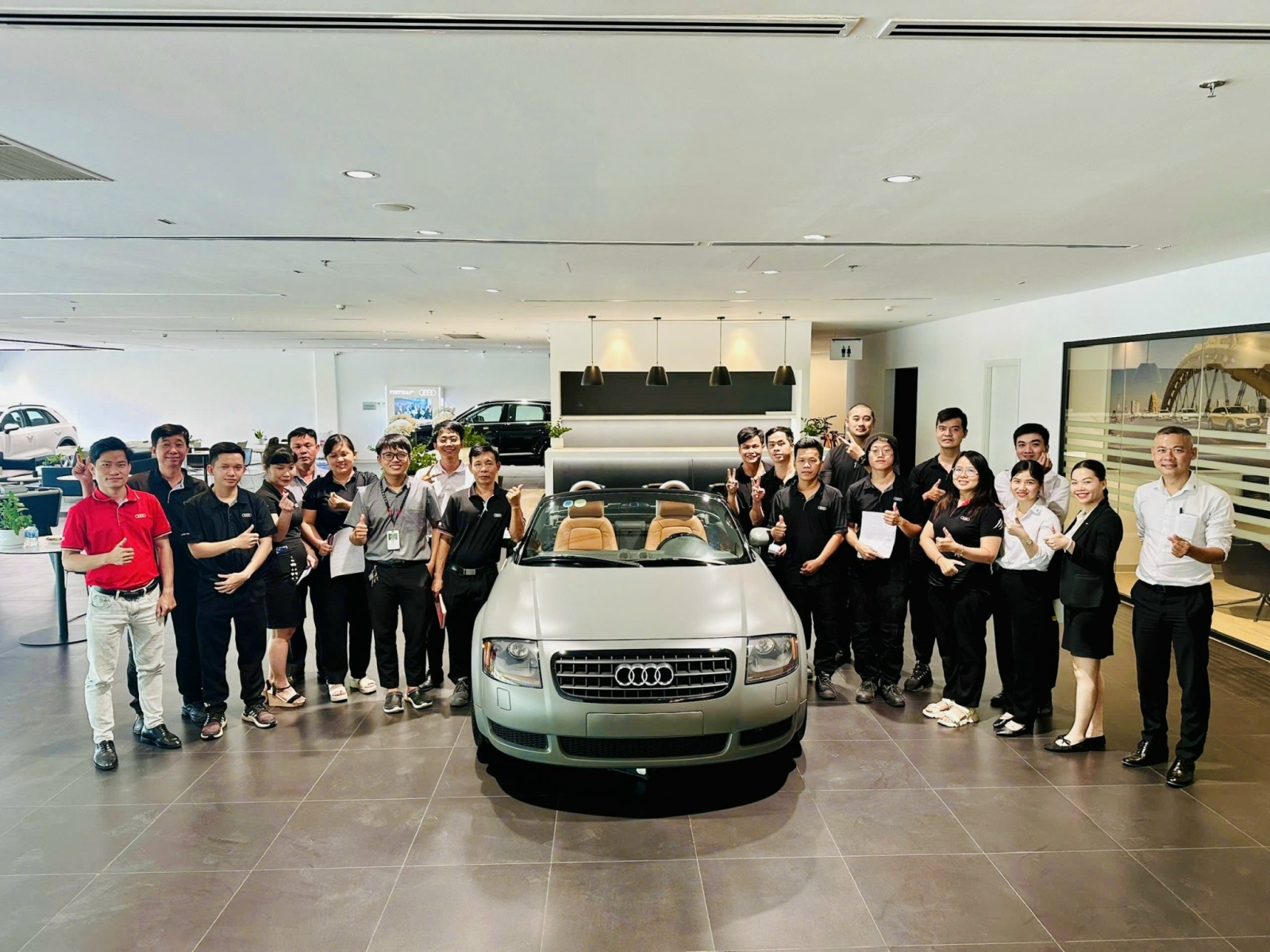 Audi Tân bình vừa tổ chức thành công "Khóa huấn luyện Sơ cấp cứu", dưới sự hợp tác và hướng dẫn chuyên môn từ Trường Đại học Y khoa Phạm Ngọc Thạch.