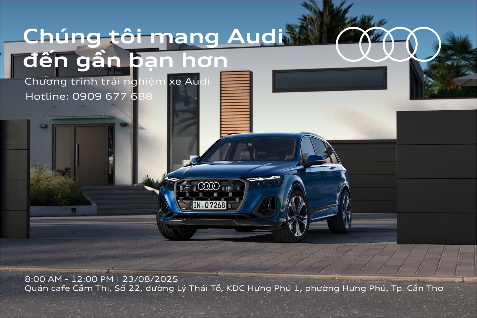 Trải Nghiệm Lái Thử Những Mẫu Xe Audi Mới Nhất Tại Tp. Cần Thơ